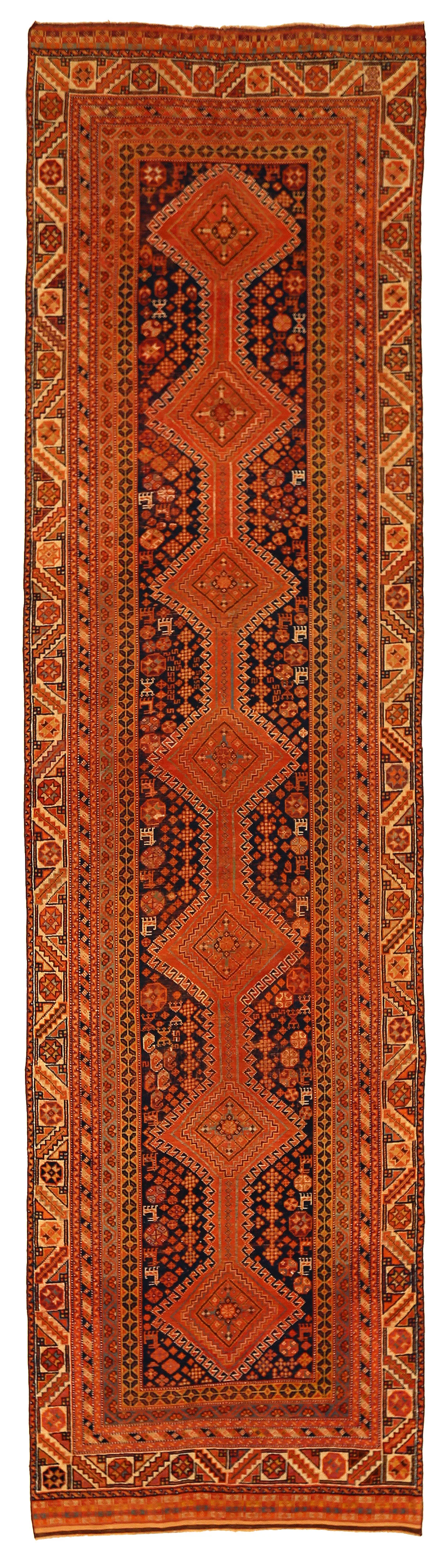 Antique Persian Traditional Rug 92706