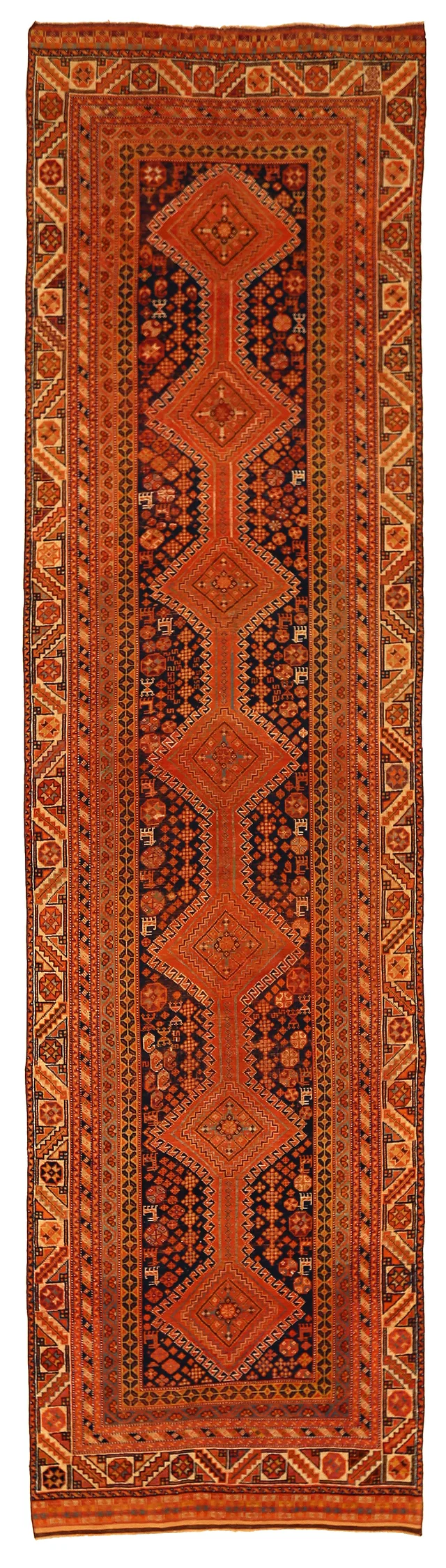 Antique Persian Traditional Rug 92706