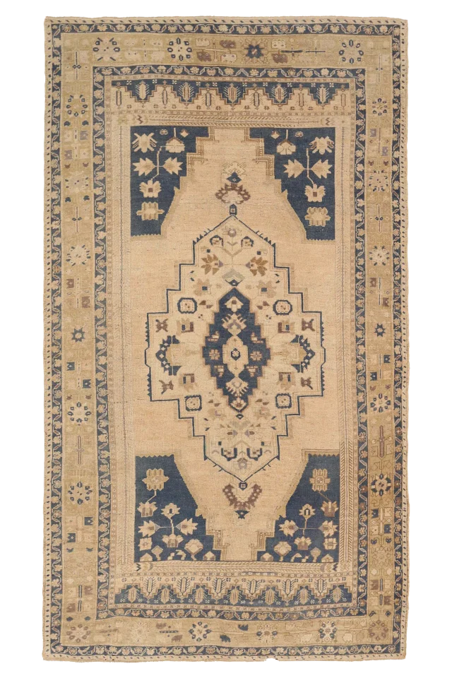 Vintage Turkey Traditional Rug 92729