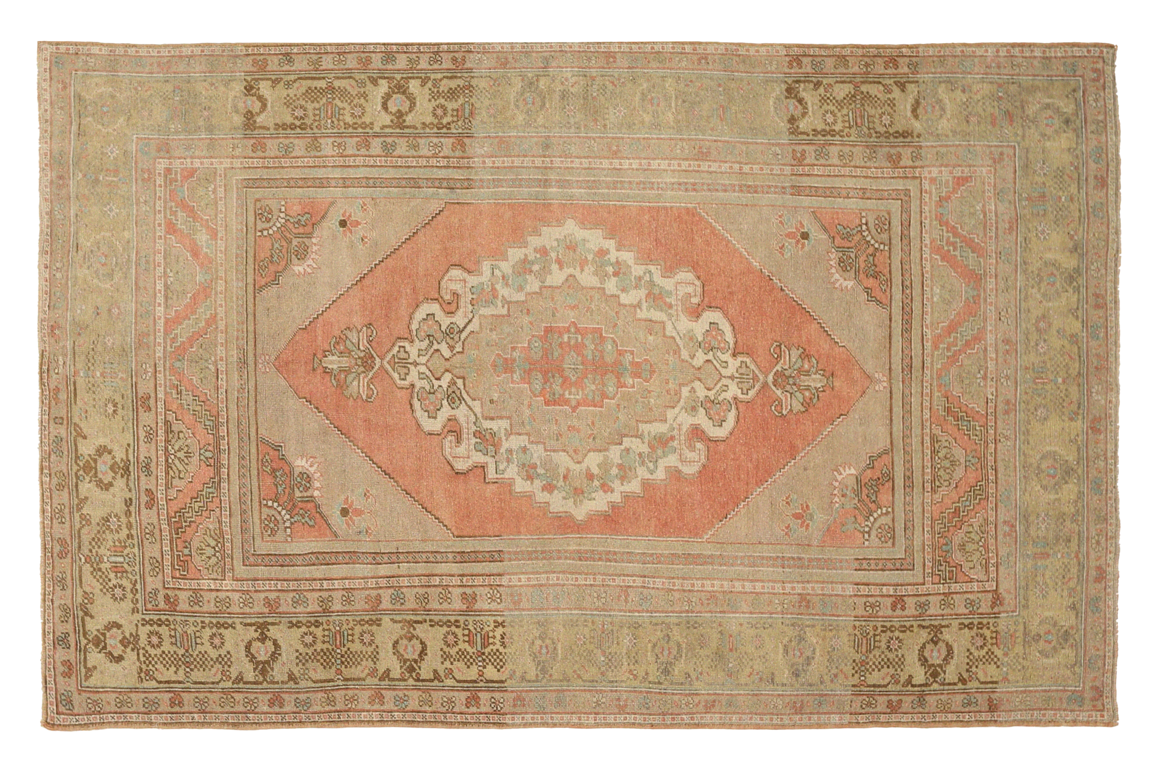 Thumbnail 2 for Vintage Turkey Traditional Rug 92742