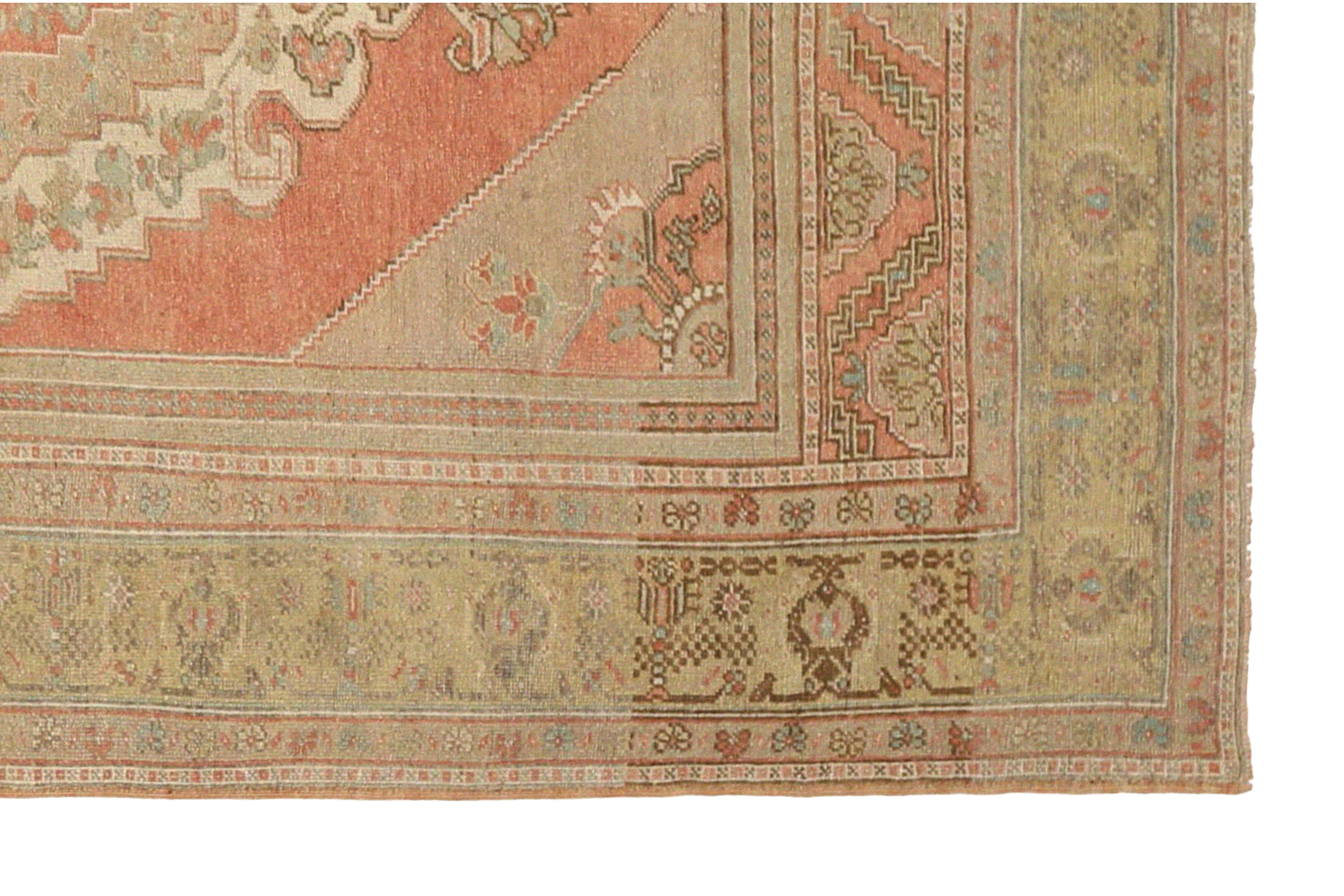 Thumbnail 8 for Vintage Turkey Traditional Rug 92742