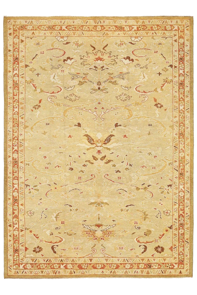 Antique Persian Mahal Traditional Rug 92766