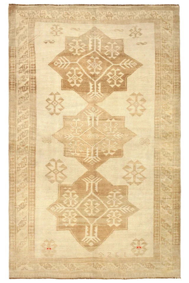 Antique Turkey Kars Traditional Rug 92789