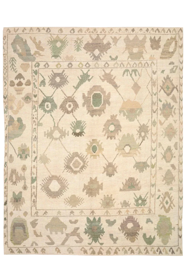 Turkey Oushak Tribal Rug 92861