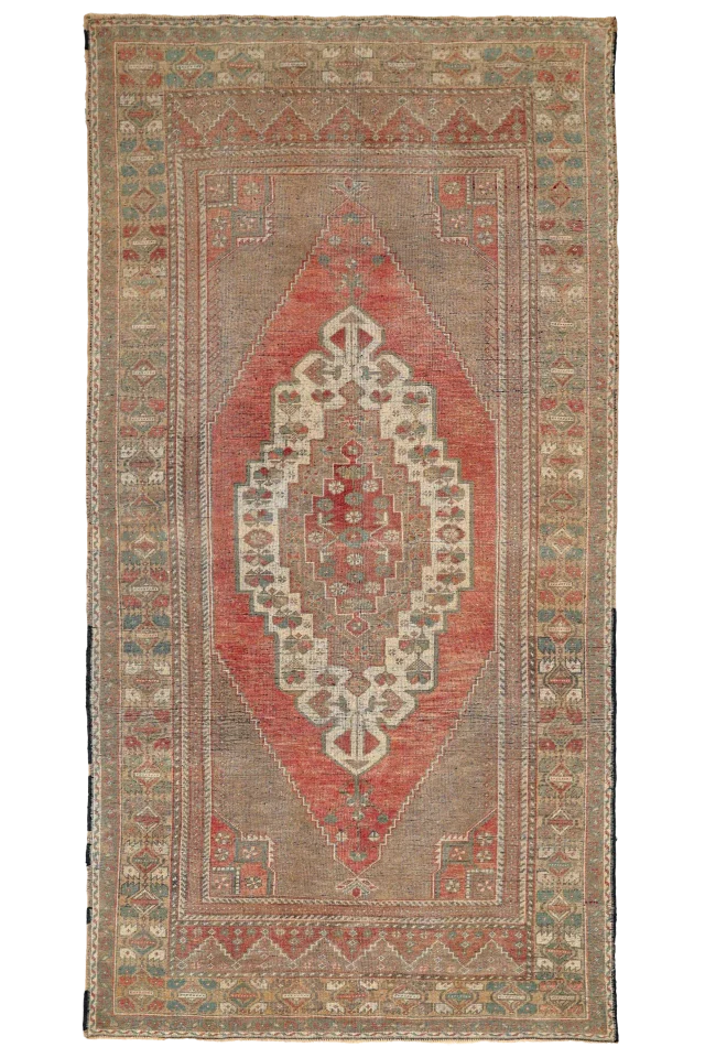 Antique Turkey Traditional Rug 92883
