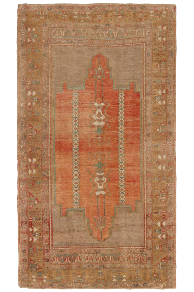 Antique Turkey Traditional Rug 92887