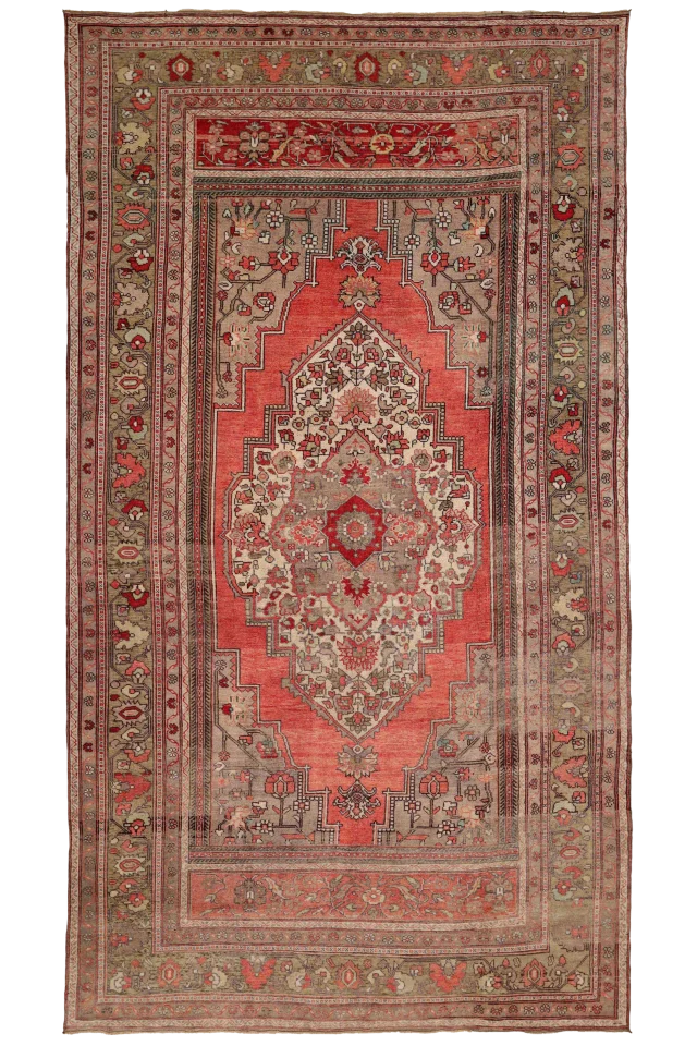 Antique Turkey Traditional Rug 92892