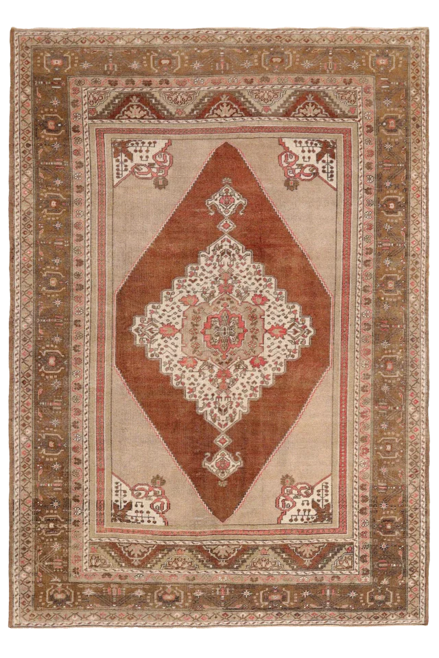 Antique Turkey Traditional Rug 92899