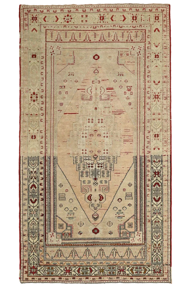 Antique Turkey Traditional Rug 92909