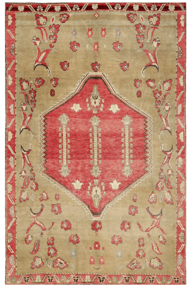 Antique Turkey Traditional Rug 92947