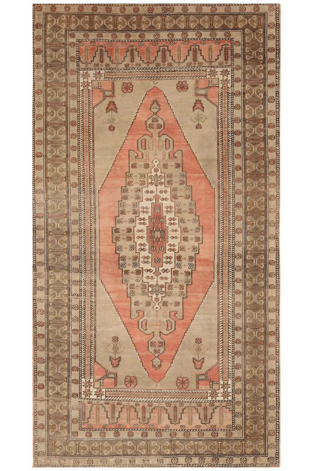 Antique Turkey Traditional Rug 92959