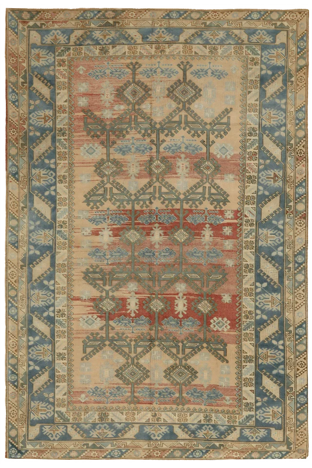 Antique Turkey Traditional Rug 92979