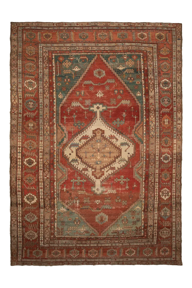 Antique Persian Traditional Rug 93009