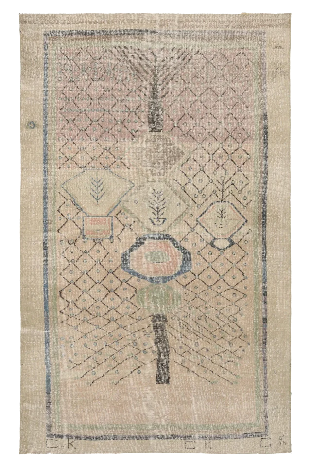 Antique Turkey Traditional Rug 93056