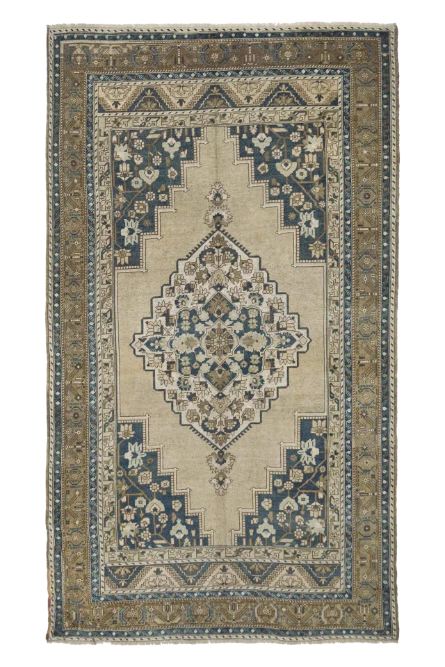 Antique Turkey Traditional Rug 93105