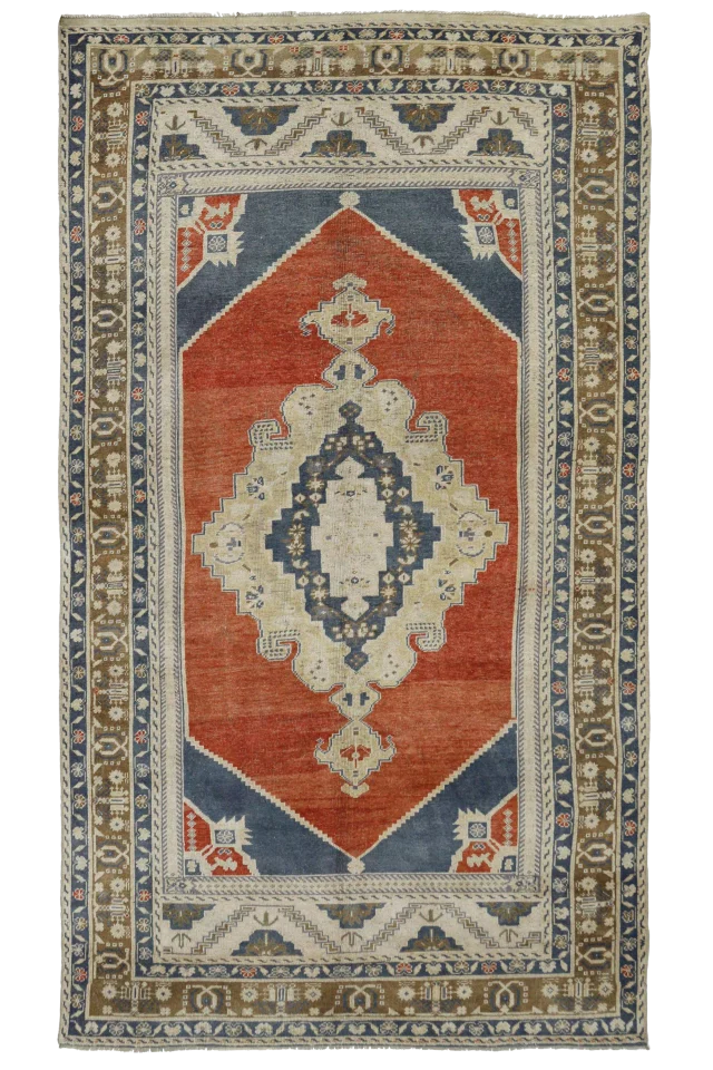 Antique Turkey Traditional Rug 93114