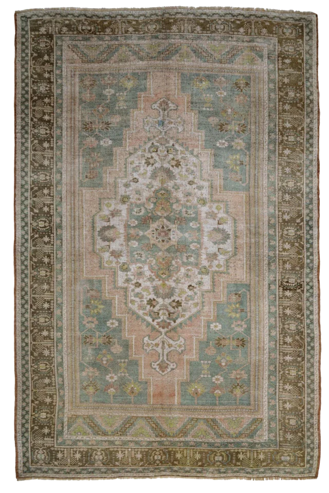 Antique Turkey Traditional Rug 93125