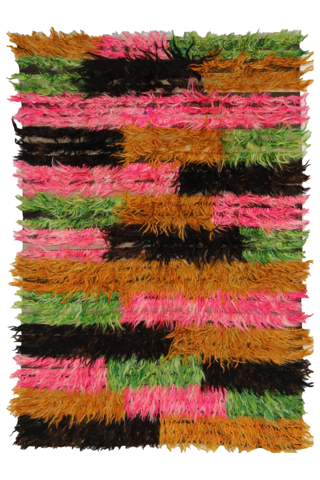 Turkey Tulu Tribal Rug 93168