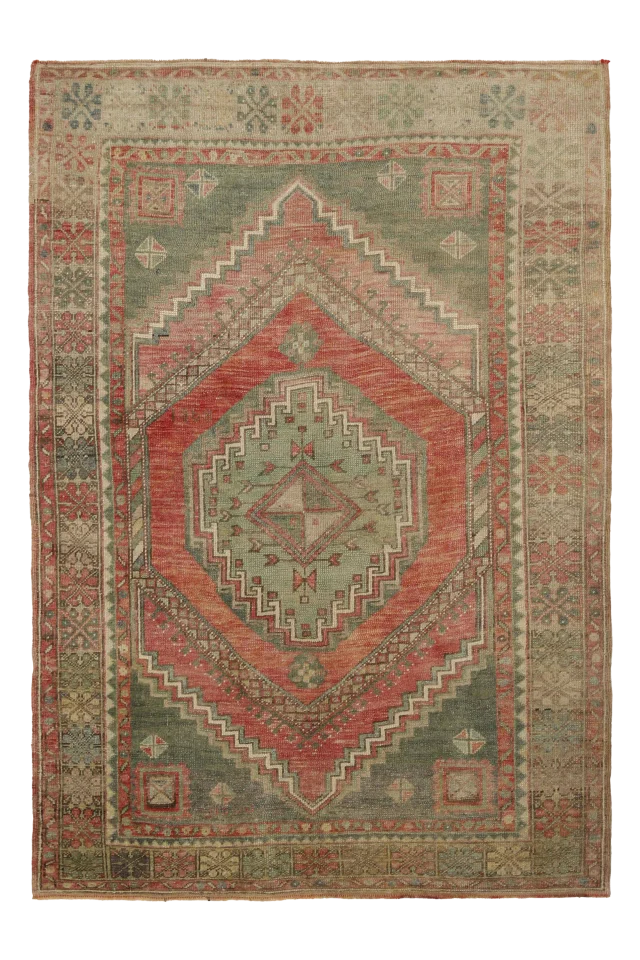 Antique Turkey Traditional Rug 93181