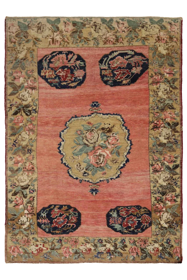 Antique Turkey Traditional Rug 93185