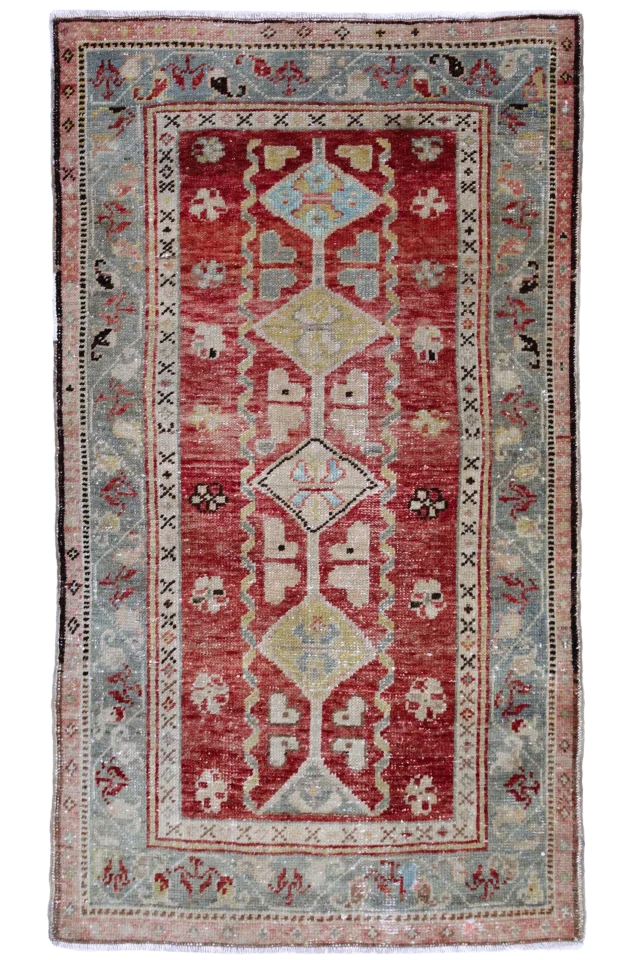 Antique Turkey Traditional Rug 93223