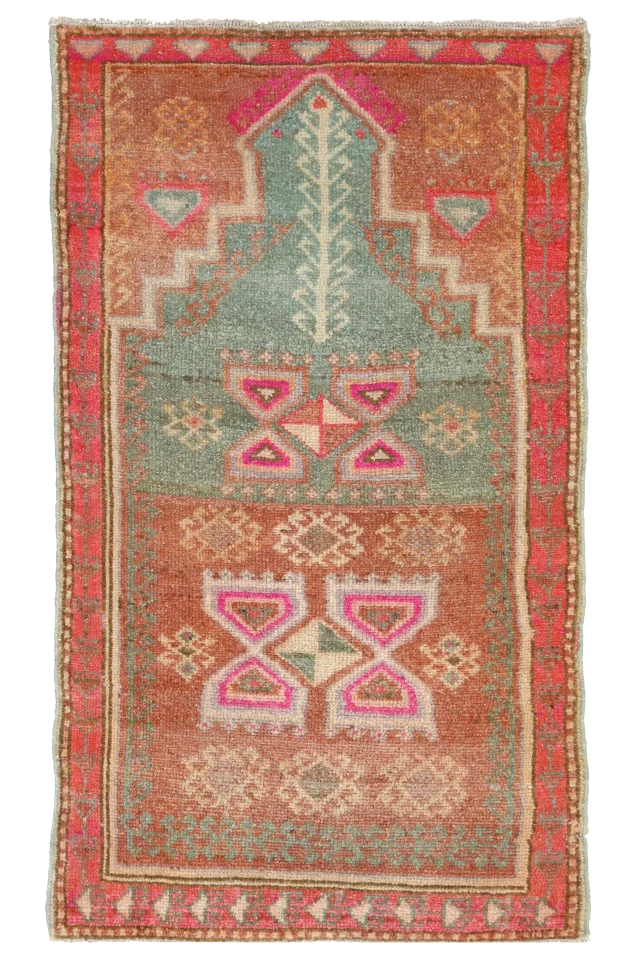 Antique Turkey Traditional Rug 93224