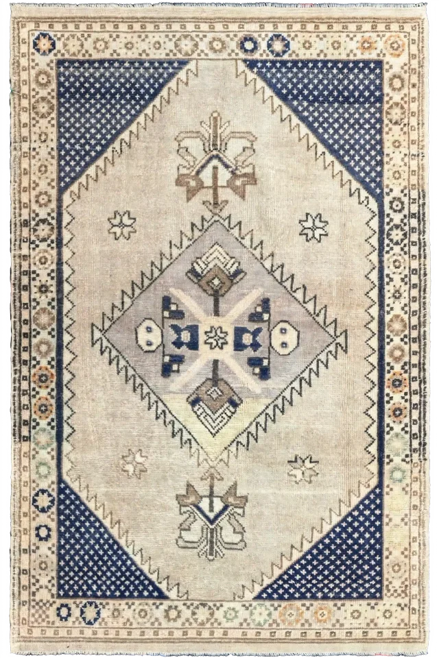 Antique Turkey Turkish Tribal Rug 93238