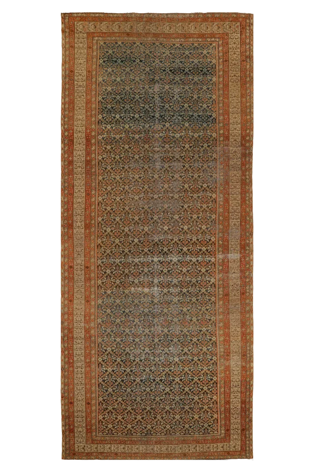 Antique Persian Malayer Traditional Rug 93404
