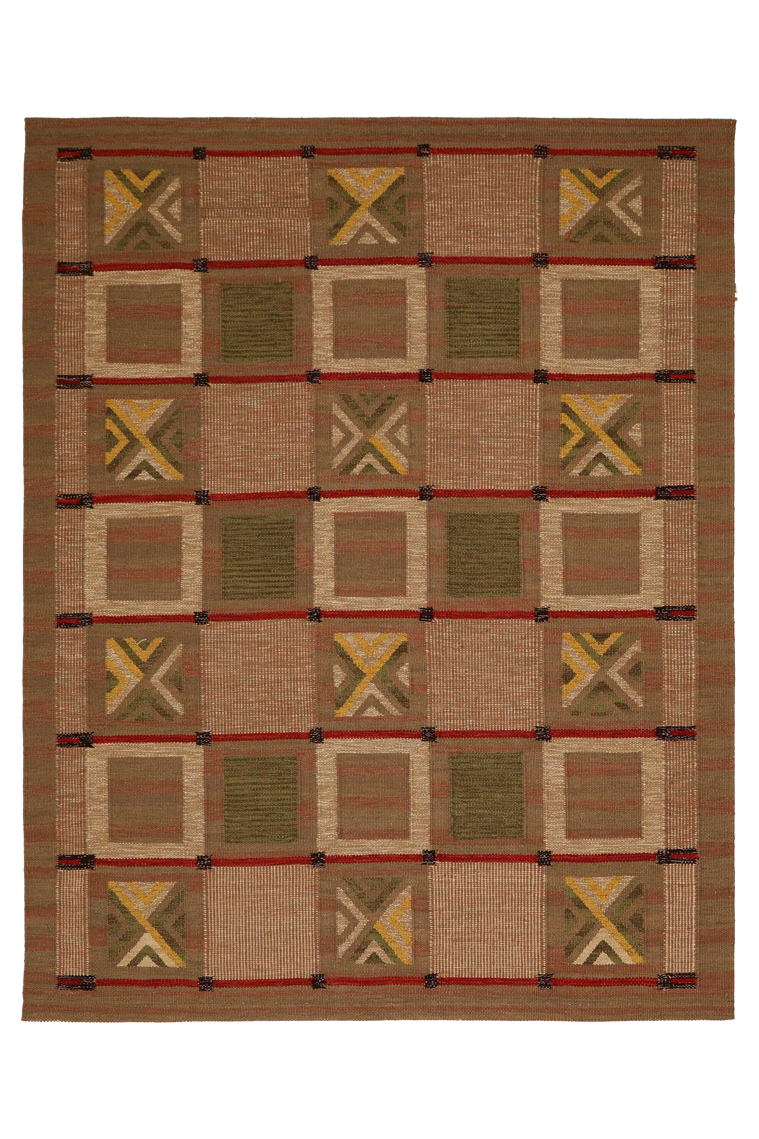 Thumbnail 1 for India Scandinavia Modern / Contemporary Rug 93412