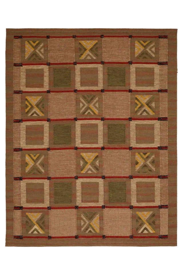 India Scandinavia Modern / Contemporary Rug 93412