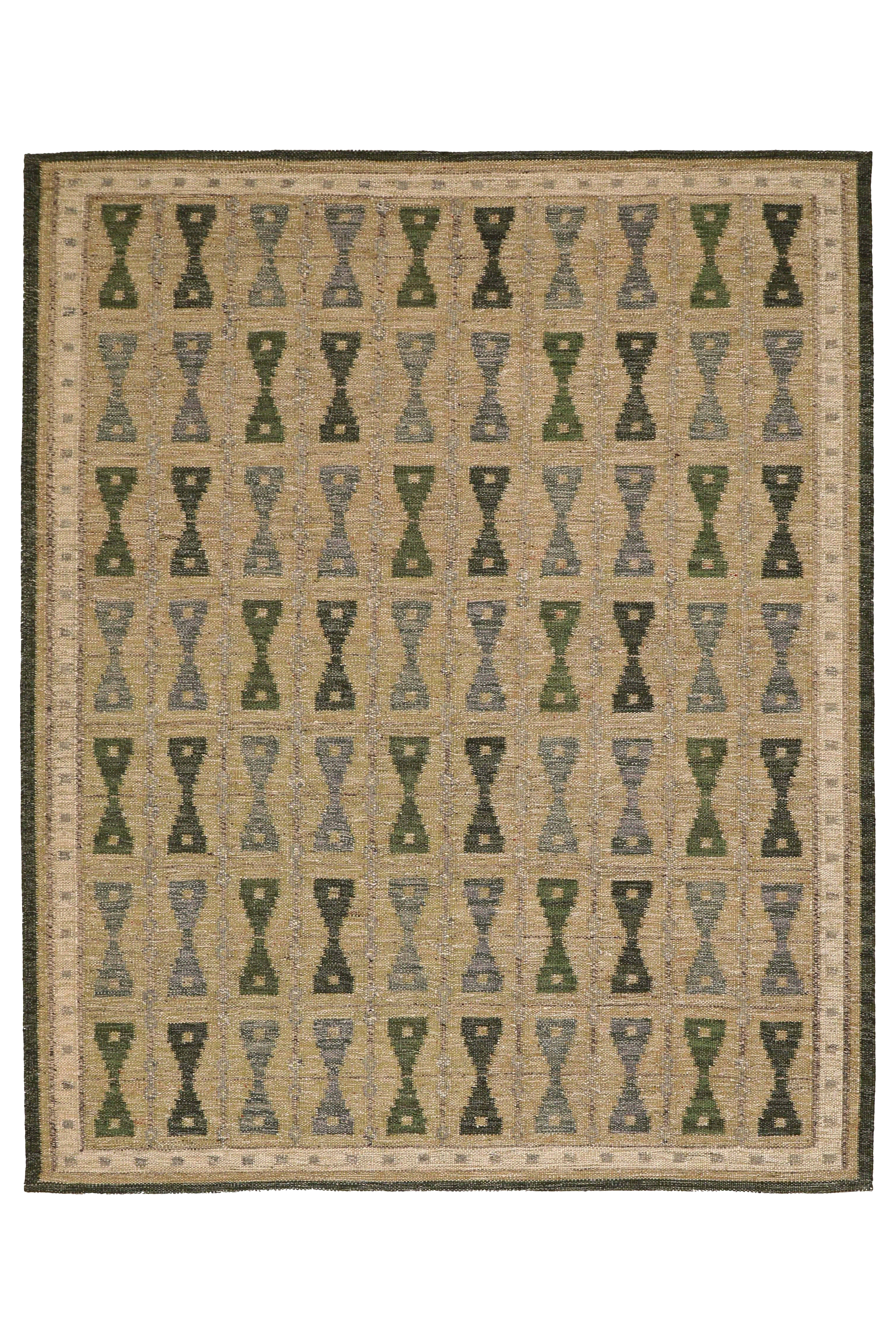 India Modern Contemporary Area Rug 93415