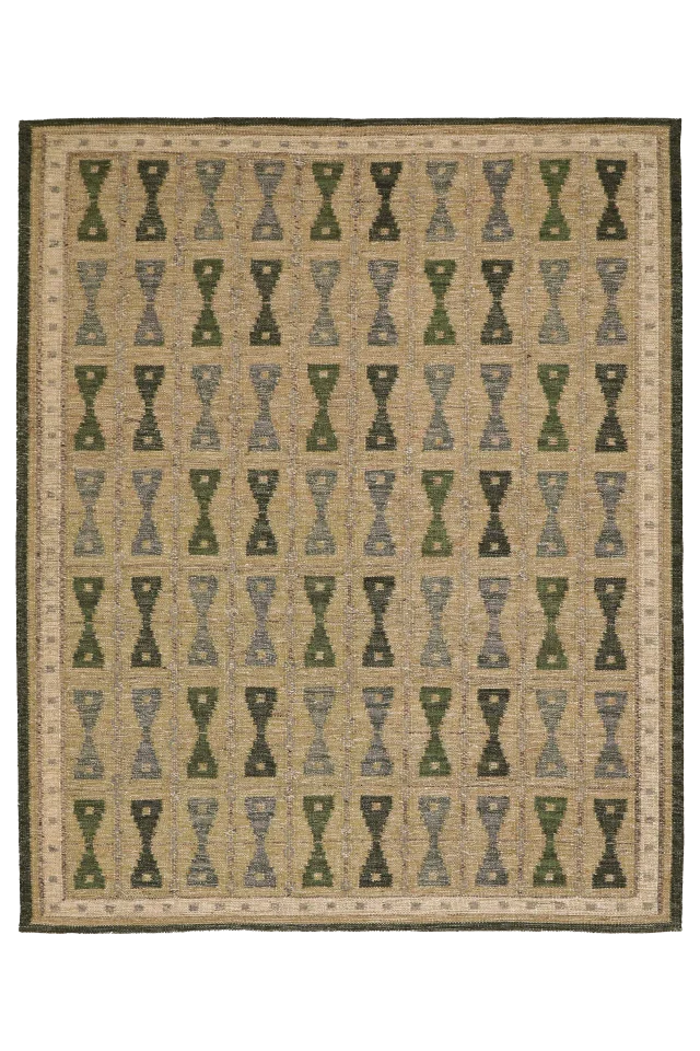 India Modern Contemporary Area Rug 93415