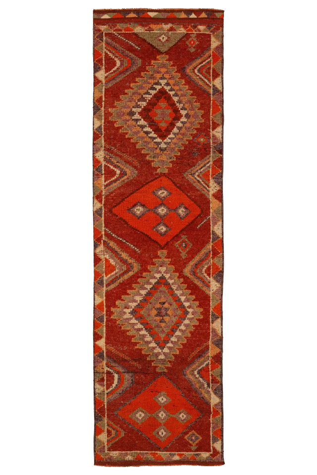 Antique Turkey Tribal Rug 93455