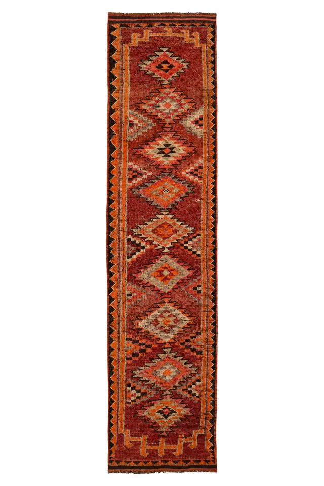 Antique Turkey Tribal Rug 93459
