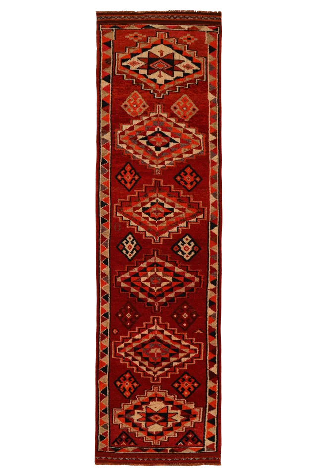 Antique Turkey Tribal Rug 93460
