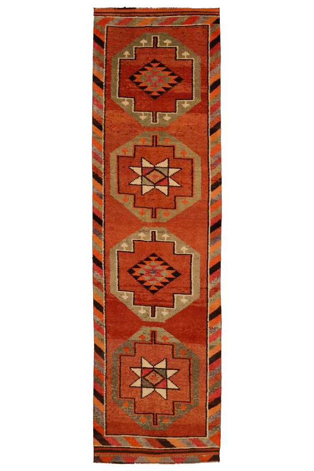 Antique Turkey Tribal Rug 93465