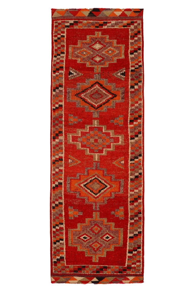 Antique Turkey Tribal Rug 93466