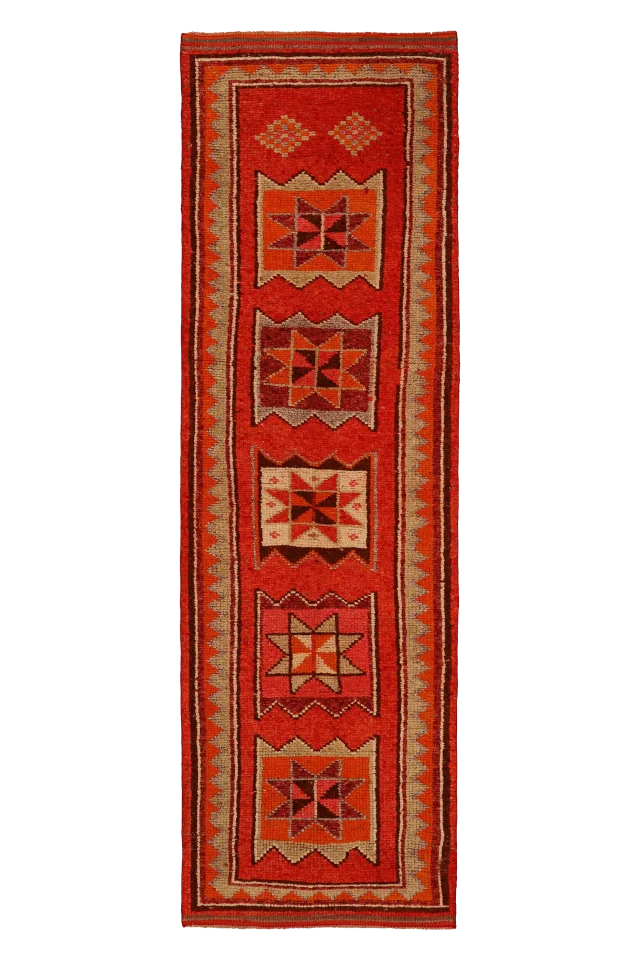 Antique Turkey Tribal Rug 93467