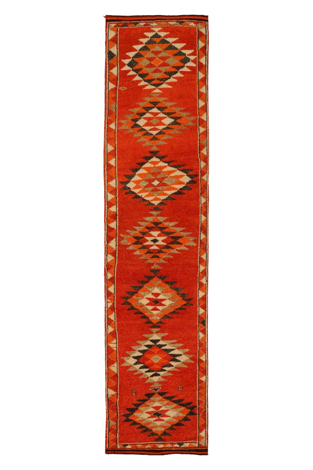 Antique Turkey Tribal Rug 93469