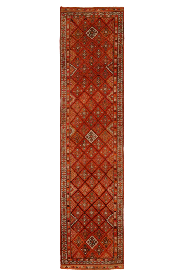 Antique Turkey Tribal Rug 93470