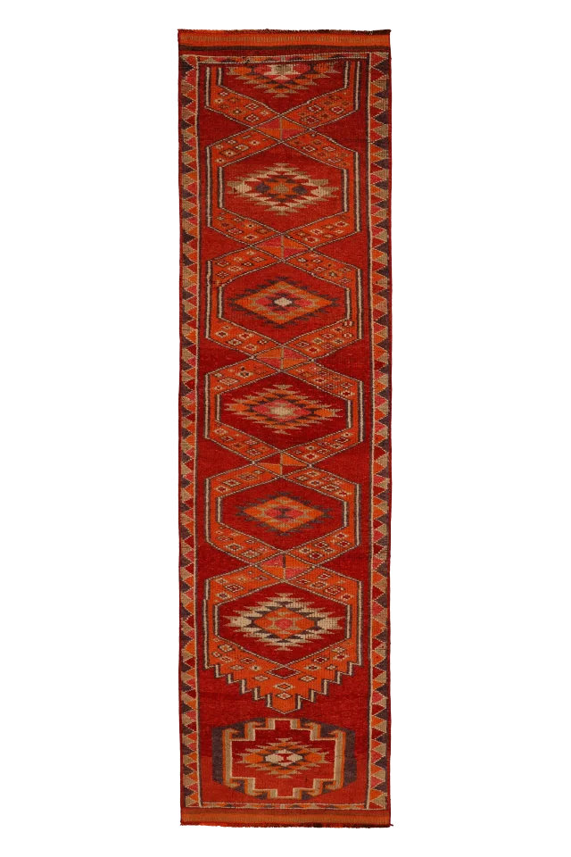 Antique Turkey Tribal Rug 93472