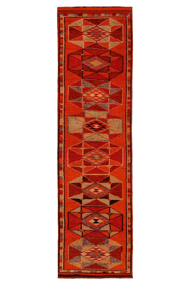 Antique Turkey Tribal Rug 93474