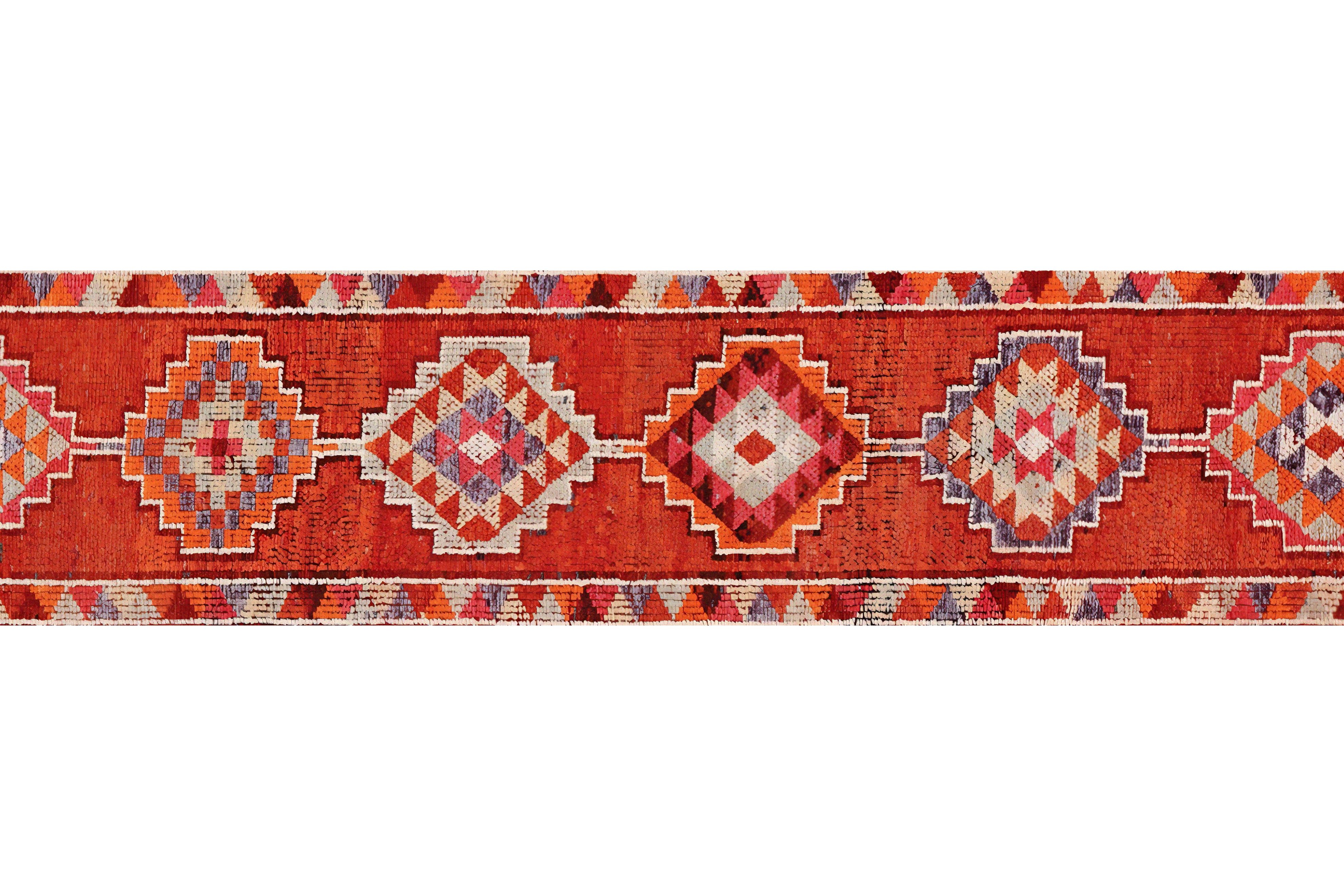 Thumbnail 3 for Vintage Turkey Tribal Rug 93477