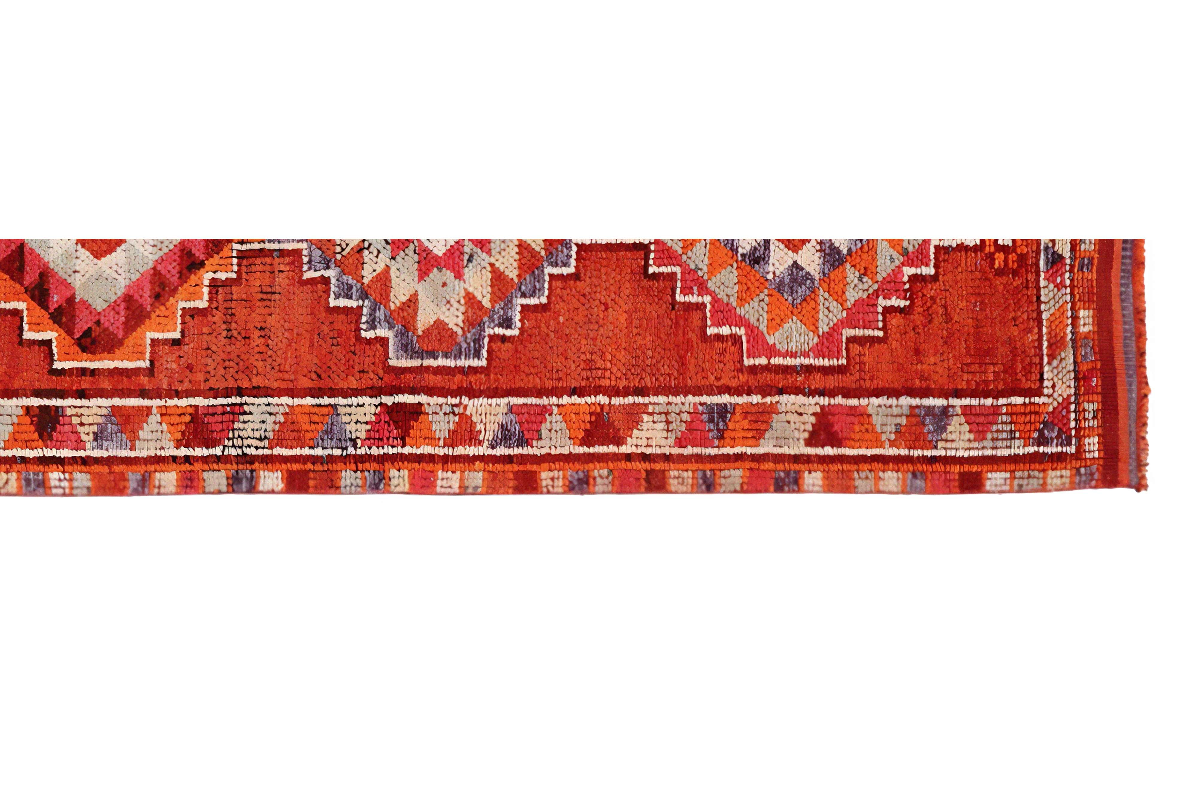 Thumbnail 8 for Vintage Turkey Tribal Rug 93477