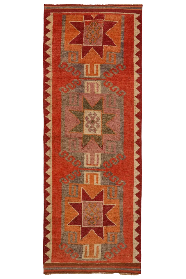 Antique Turkey Tribal Rug 93479