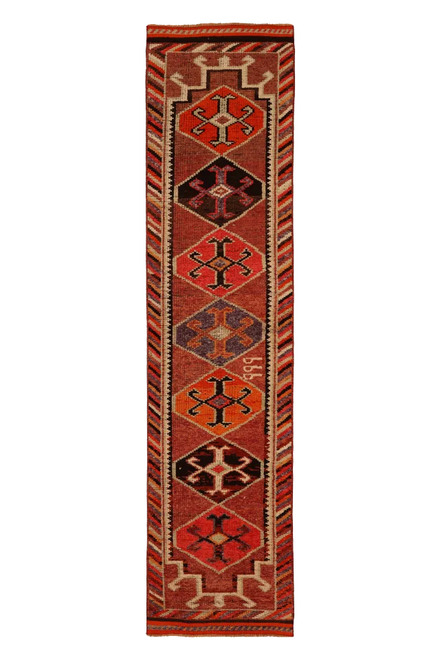 Antique Turkey Tribal Rug 93483