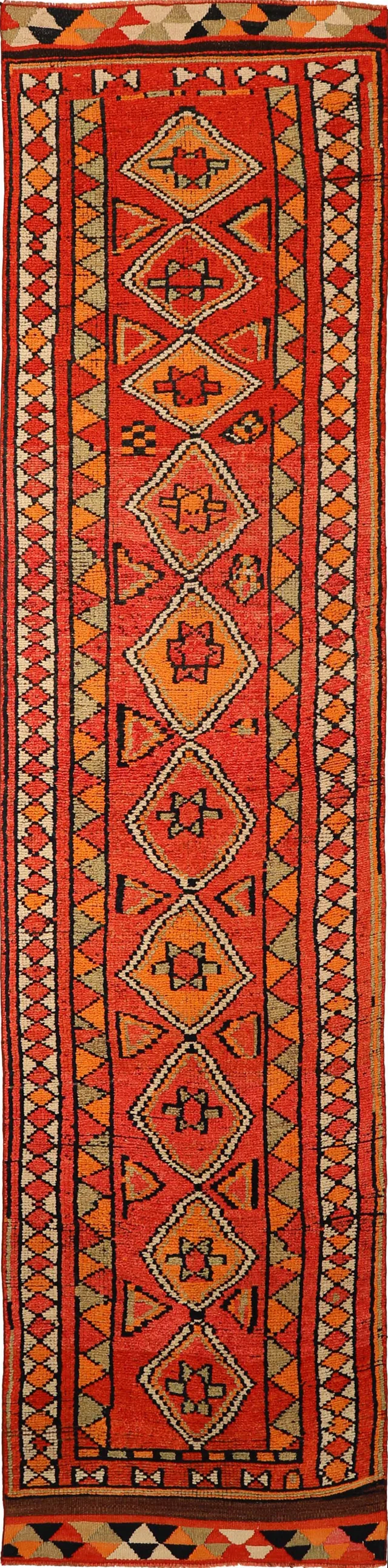 Antique Turkey Tribal Rug 93486
