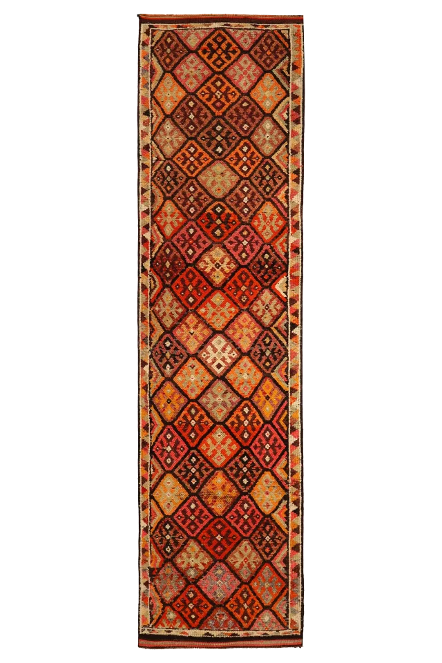 Antique Turkey Tribal Rug 93488