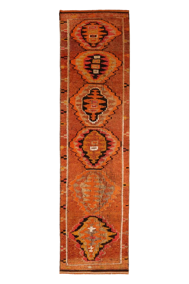 Antique Turkey Tribal Rug 93491