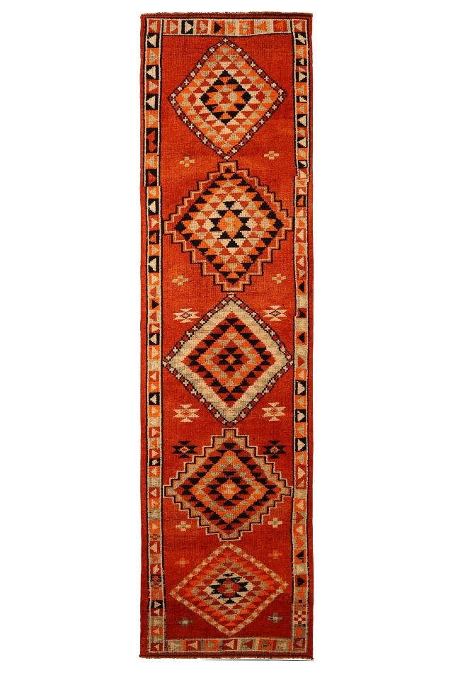 Antique Turkey Tribal Rug 93492